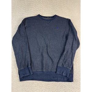 DSQUARED2 Sweatshirt‎ Mens XL Navy Blue Crewneck Pullover Logo Made In Italy